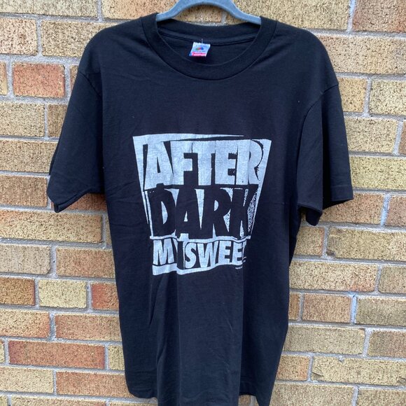 Vintage 1990 After Dark My Sweet Movie Promo T Shirt Large Black Avenue Pictures - Picture 5 of 7